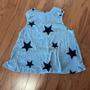 Sweet Claire girls flowy tank size medium